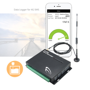 Controlador de sensores iot de humedad y temperatura, 4g, lte, gsm, 16 puertos, sms, registrador de datos - Product Image 1