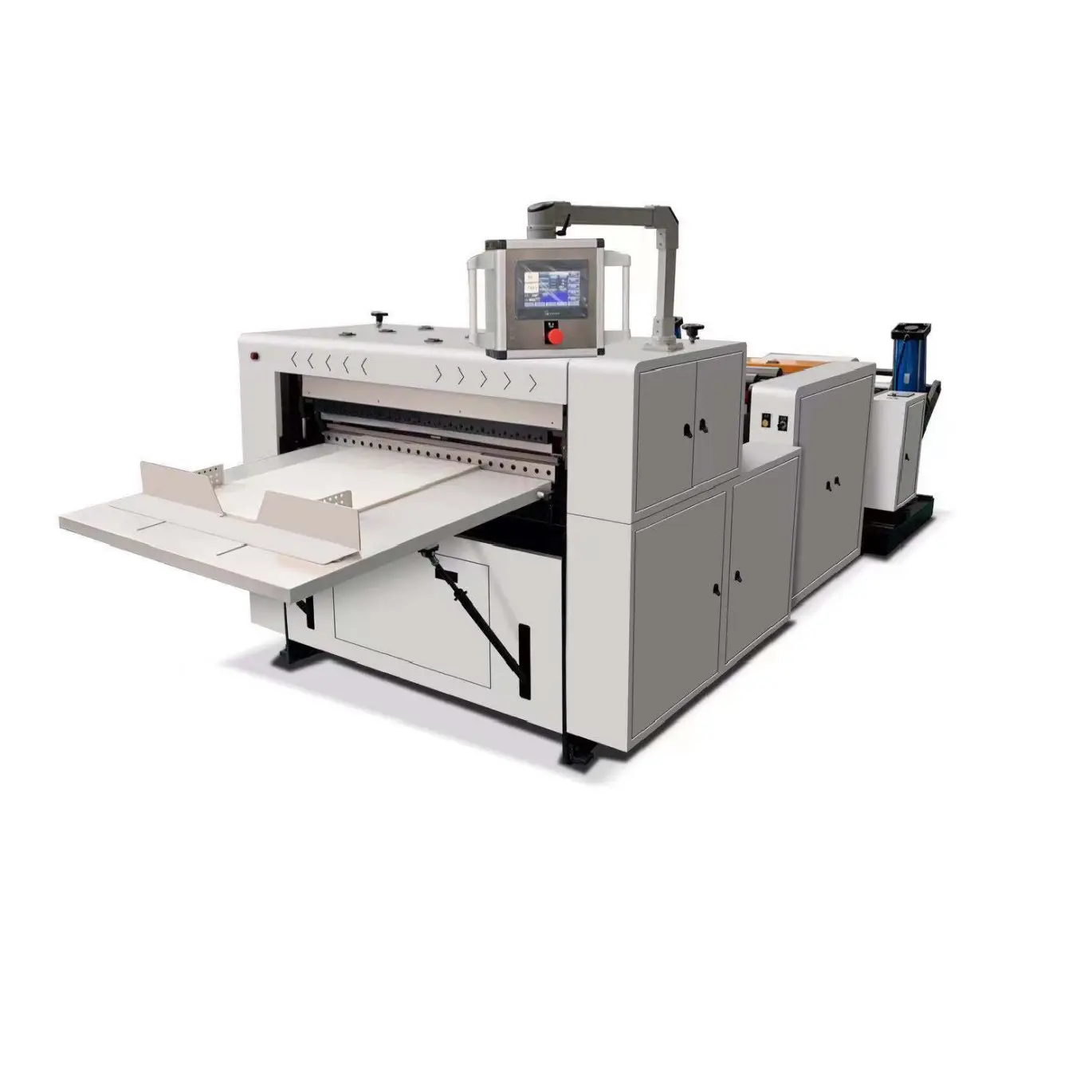 Bom Preço Cross Cutting Machine para Hamburger Sandwich Wax Packaging Food Grade