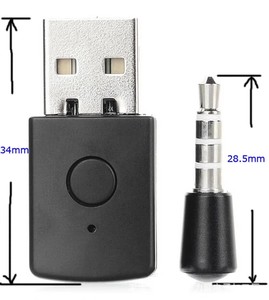 Hochwertiger BT-Dongle-Empfänger für PS5 PS4-Controller-Konsole für PS5 PS4-Headset-Adapter - Product Image 3