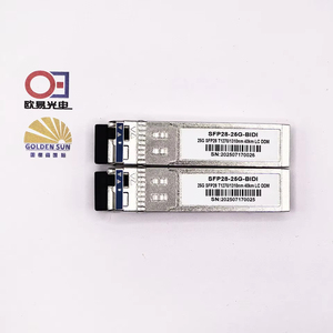 <span class=keywords><strong>Module</strong></span> émetteurs-récepteurs optiques SFP28 25Gbps avec TX1270nm/RX1330nm BIDI 40KM SMF 25Gbps LC Connector Ethernet Communication Modules - Product Image 1