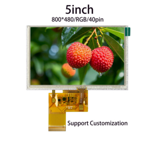 5 inch <strong>LCD</strong> TFT semi-reflective and semi-transparent <strong>LCD</strong> <strong>display</strong> 800*480RGB <strong>interface</strong> for Instrumentation - Product Image 2