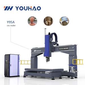 YOUHAOCNC 1212 1224 ATC数控刳刨机数控铣床Dsp11广告、木材、亚克力控制系统 - Product Image 1