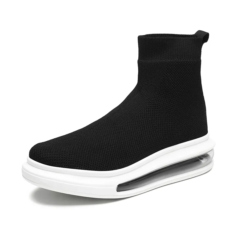 Nuovo modello all'ingrosso scarpe da donna di marca air sport fashion slip on casual knit 2023 sneakers da uomo piccola quantità ordine prezzi bassi