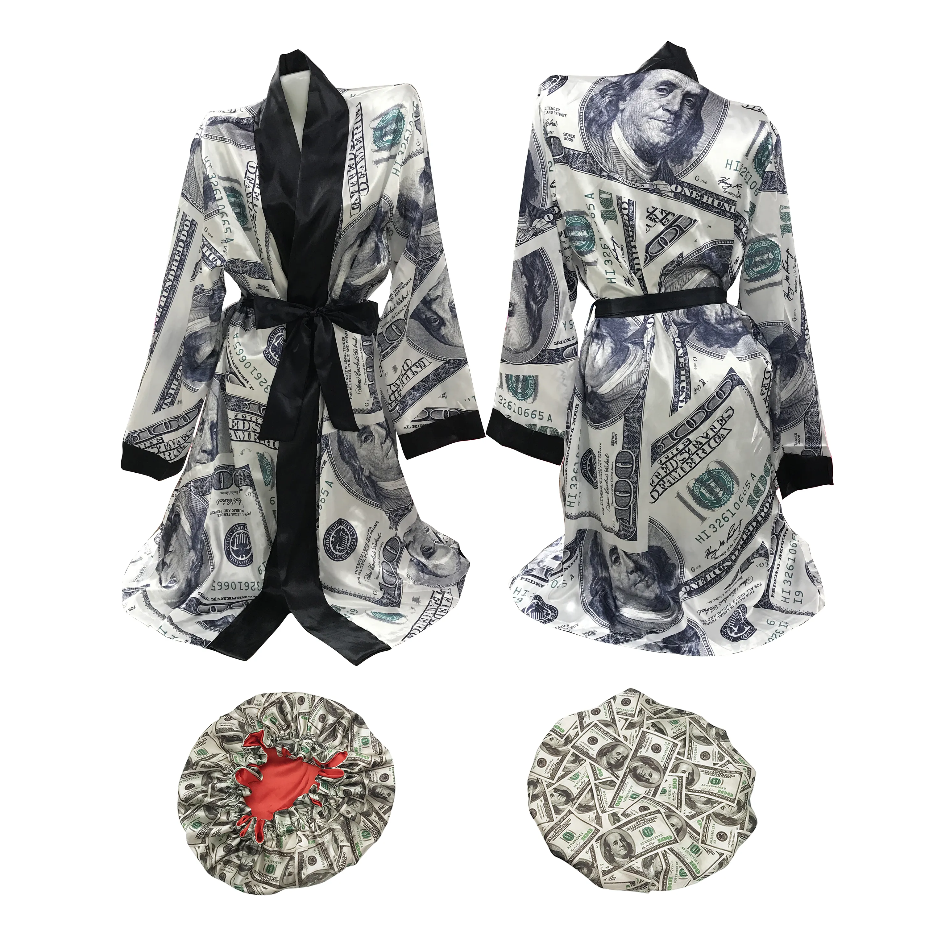 Robe kimono en soie, satin de soie, sexy, personnalisée, pour le bain, pyjama, avec logo, pour femmes, tendance