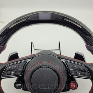 Audi S3 A3 S4 için yüksek kalite gelişmiş karbon Fiber Led S6 S5 A5 S6 A6 S7 A7 Q5L <span class=keywords><strong>Q7</strong></span> Q8 direksiyon