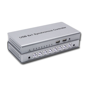 电话电脑鼠标的8端口USB2.0同步控制器KVM开关