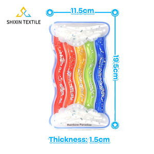 Stres anksiyete rahatlama sakin Quicksand renkli Goo duyusal Fidget Squishy duyusal tüp otistik çocuklar için özel ihtiyaçlar