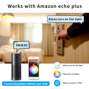 Gledopto Tuya Pro Compatible with Zigbee 3.0 and 2.4G <strong>LED</strong> Aluminum E27 E26 <strong>6W</strong> RGB+CCT Bulb