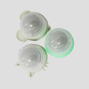 Mainan pembersih gigi hewan peliharaan, bola <span class=keywords><strong>Catnip</strong></span> plastik ramah lingkungan ditingkatkan, rumput kucing putar interaktif - Product Image 3