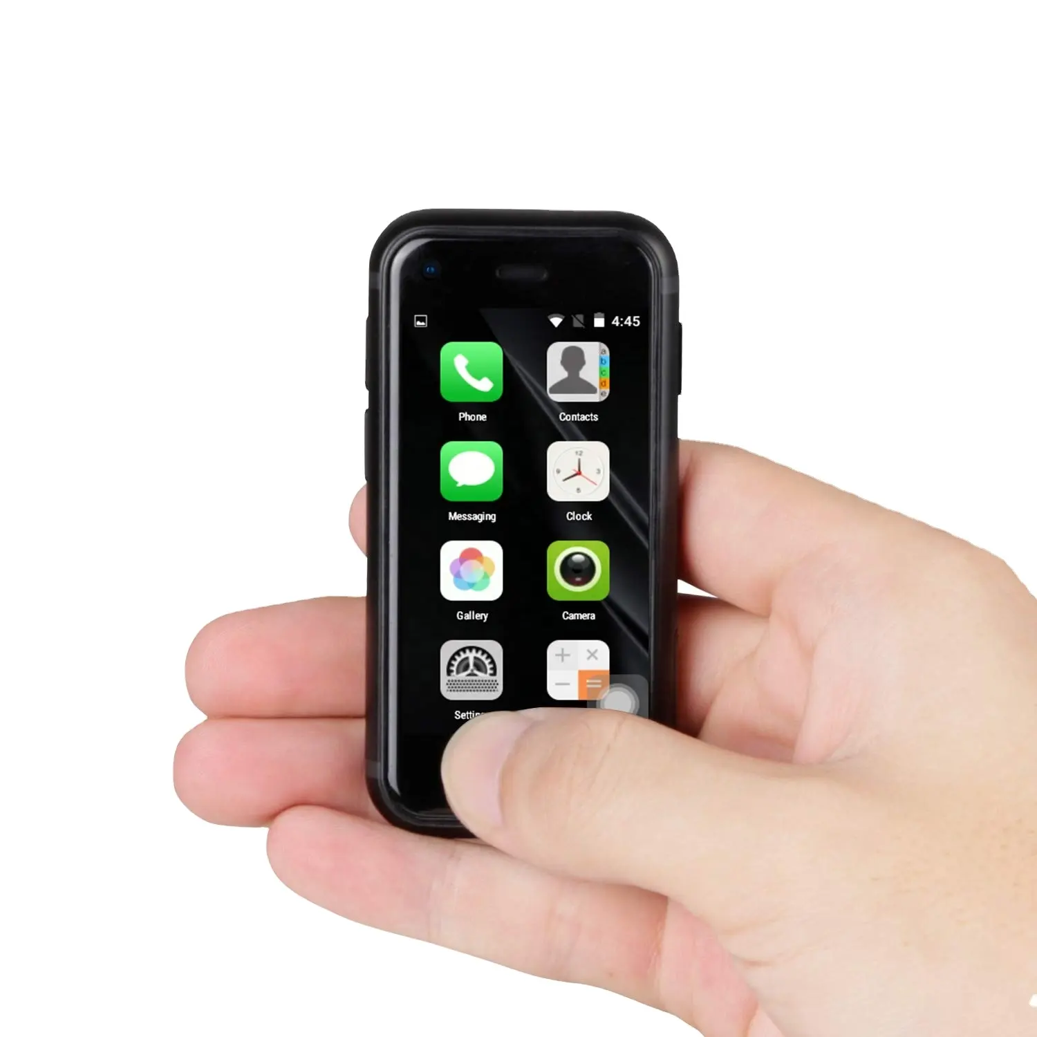 Vtopro mini smartphone, 2.5 polegadas, tamanho pequeno, touch screen, 1gb + 8gb, android 6.0, telefone celular muito pequeno
