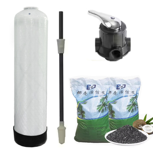 500L-2000L filtrazione dell'acqua FRP serbatoio con valvole Runxin materiale filtrante Set intero per sistema di filtraggio dell'acqua - Product Image 2