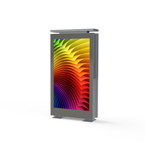 2023 New Aluminum Design Smart <strong>Bus</strong> Stop <strong>WiFi</strong> Webcam Outdoor <strong>Display</strong> High Brightness <strong>LCD</strong> Monitor Touch Screens Kiosk - Product Image 1
