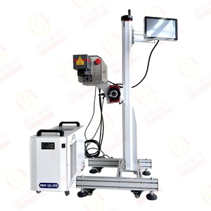 Essenziale 3W 5W 10W 15W macchina per la marcatura Laser in fibra UV volante per la codifica della catena di montaggio della fabbrica - Product Image 2