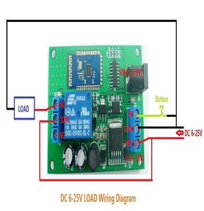 5-24V 2.4Gワイヤレスリレー携帯電話リモコンスイッチコントローラモノのインターネットスマートホームモジュール - Product Image 2