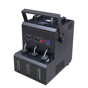 DeliFX çift göz kabarcık makinesi fantezi duman kabarcıkları ve parti gösterisi için LED ışıkları ile büyüleyici sahne efektleri oluşturmak - Product Image 6