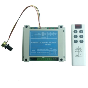 200W 12V 24V DC Motor treiber modul 433m Funk fernbedienung Vorwärts rückwärts begrenzung geschwindigkeit karte - Product Image 1