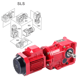 机械传动减速器用S系列设计螺旋蜗杆齿轮箱 - Product Image 1