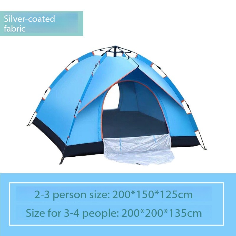 Blue 3-4Person tent