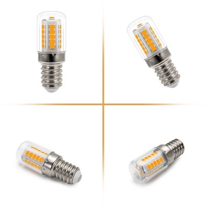最も人気のあるLEDコーン電球ライトE12E14スレッドベース3.1wAc230vフリッカーホーンマウスなし35Wハロゲンライトに等しいLED電球 - Product Image 2