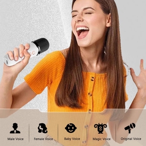 2025 yeni varış şarkı sözleri ekran TF kart Bluetooth hoparlör saat çalar saat Karaoke ses All-in-One makinesi - Product Image 3