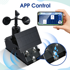 ACEBOTT IOT Wetters tation Starter Kit Wind geschwindigkeit Temperatur Luft feuchtigkeit überwachung Wetter vorhersage und Barometer für ESP32 Arduino
