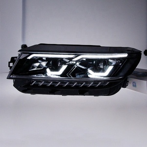 VOLKSWAGEN Passat için V6 B7 LED far yeni LED kafa ışık projektör Lens 2011-2015 yıl sıralı dönme sinyali - Product Image 1