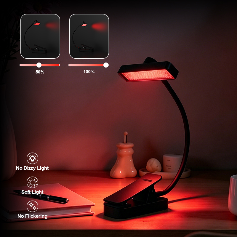 Noir 670 nm Rouge + Ambre