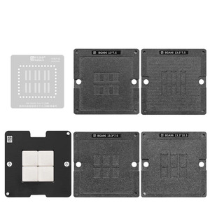 AMAOE 6 в 1 DDR BGA96 BGA реболлинг трафарет платформа комплект для 4-го ноутбука DDR с памятью инструмент для пайки - Product Image 1