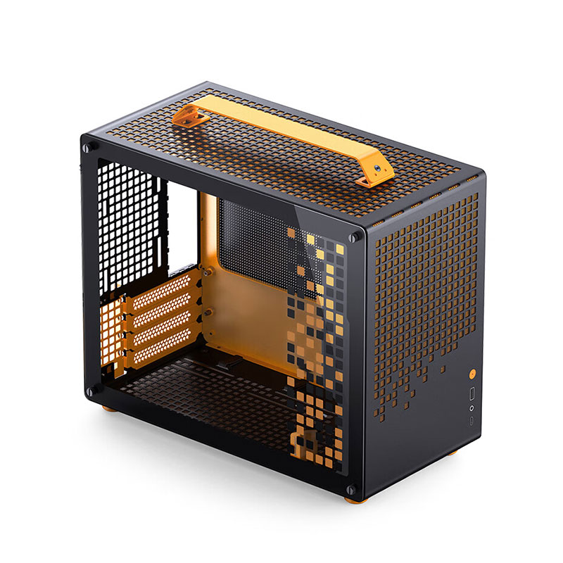 Orange et noir