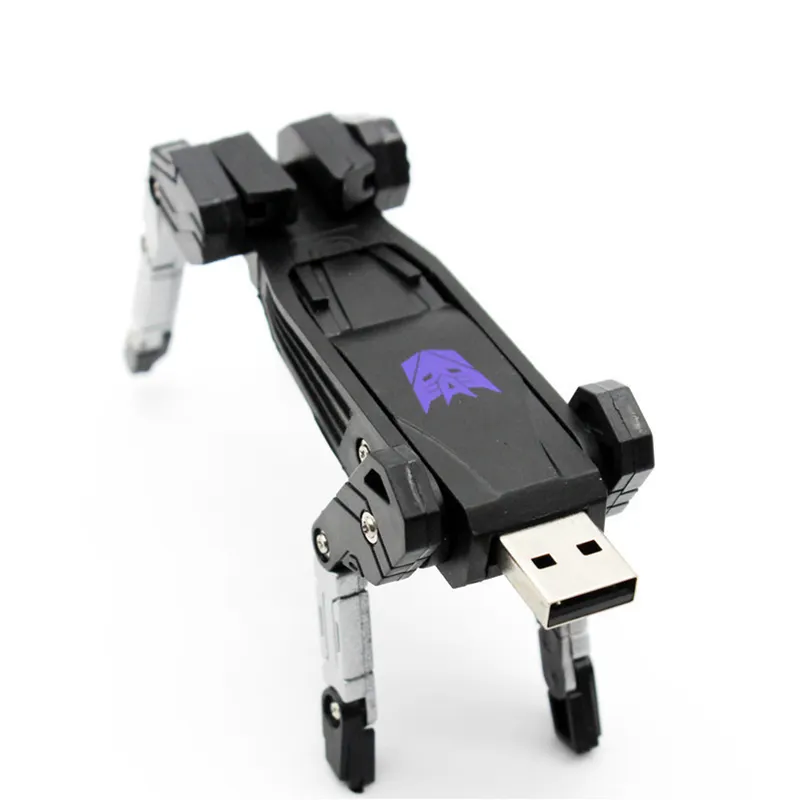 cool gadgets USB Flash Drives Memory Sticks Thumb Drive U Stick PenDrive Robot Dog Transformer for Student Boys Gifts