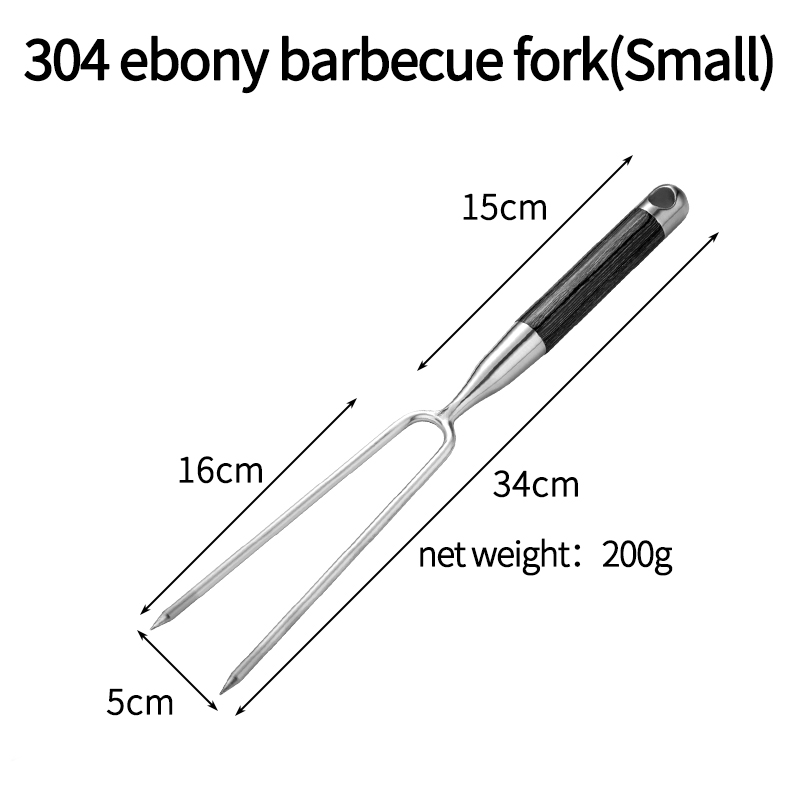 304 ebony barbecue fork(Smali)
