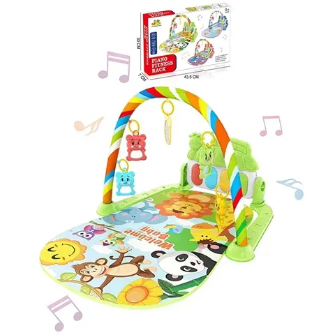 Bebek bebek bulmaca aktivite spor oyun parkı oyunu yatak çadır halı oyun matı spor raf müzik anahtar çit bebek pedalı piyano çocuk için oyuncak