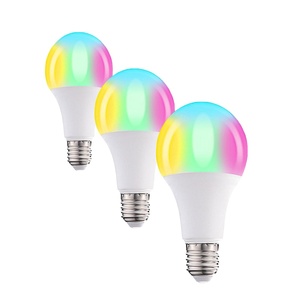 5w 7w 9w 12w LED E27/B22 16色のLEDRGB電球調整可能なリモコンの雰囲気お祝いの変化するカラフルな電球 - Product Image 1
