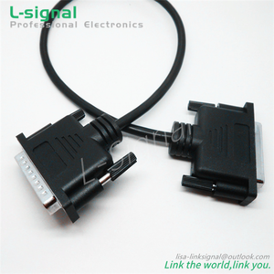 กำหนดเอง DB25 D ย่อย25Pin ชายกับหญิงชุดสายสัญญาณอนุกรม - Product Image 3
