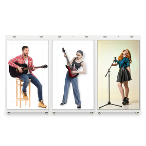 Penjualan laris kabinet layar sentuh holografik Video dalam ruangan LCD 3D Hologram interaktif Display transparan dengan SDK - Product Image 4