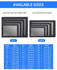 13.3 Inch Ip65 Window Linux Fanless 10 Point Touchscreen Rugged <strong>Embedded</strong> All in One Pc Industrial Panel Pc Tablets <strong>Computers</strong> - Product Image 5