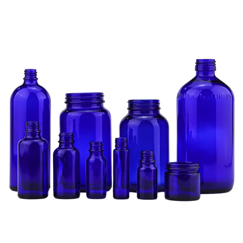 סדרה כחולה: בקבוקי פרימיום לפרמה וקוסמטיקה - איכות, התאמה אישית וערך