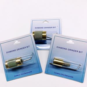 مجموعة بتات طاحونة زجاجية نحاسية عالية الجودة 3 ، 1 بوصة ، 1 بوصة ، لطاحونة الزوايا - Product Image 3