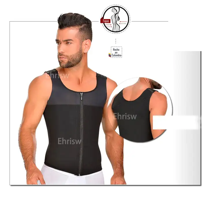 FAJAS PARA HOMBRE 0760 - 100% COLOMBIANO Fajas Colombianas Entrenador de cintura Mujeres Reloj de arena Faja Cintura Cincher Corset Pérdida de peso