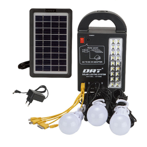 At-999 DAT <strong>Solar</strong> <strong>Power</strong> Lighting System With 3 Bulbs and Mobile Phone Charging Function <strong>Solar</strong> Lighting Kits - Product Image 1