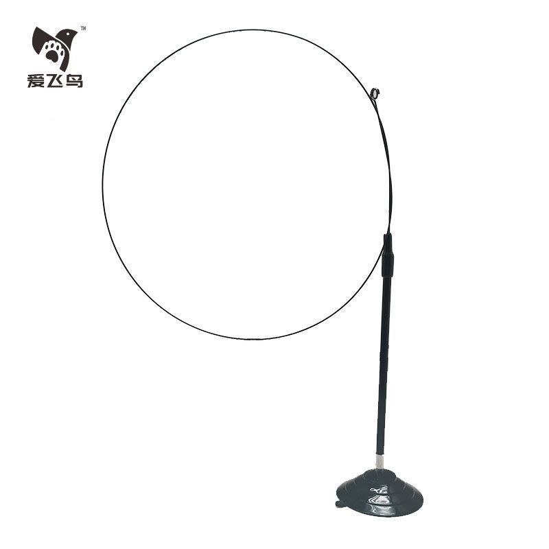 Palo de juguete para gatos con ventosa de doble propósito