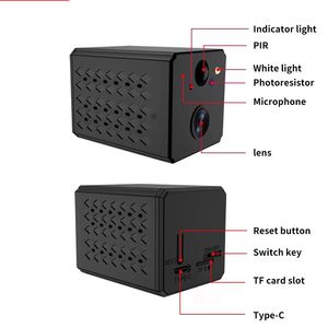 4MP高清黑光全彩迷你WiFi 4g摄像头监控IP摄像头 - Product Image 3