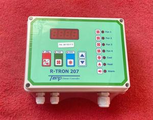 בקר אקלים R-TRON טמפ 207 גרסה באנגלית למערכת אוטומטית בחוות חזירים עופות - Product Image 1