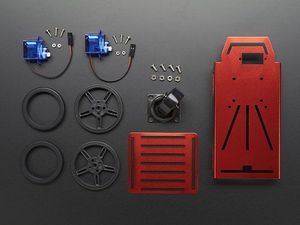 FEETECH 2WD мини-робот для автомобиля Arduino комплект FT-MC-002 металлического шасси
