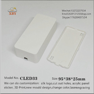 Customized Iot Plastics Electric Junction Box Led Driver Enclosure Mini LED Driver Enclosure CLED33 <strong>Tiny</strong> Plastic case 95*38*25mm - Product Image 4