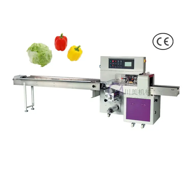 Máquina de embalaje de vegetales/repollo/lechuga, suministro de fabricación de alta calidad