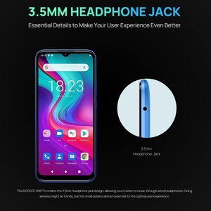 100% オリジナルスマートフォンdoogee x96proクワッドバックカメラ5400mAhバッテリー6.52インチAndroid11.0スマートフォン - Product Image 5