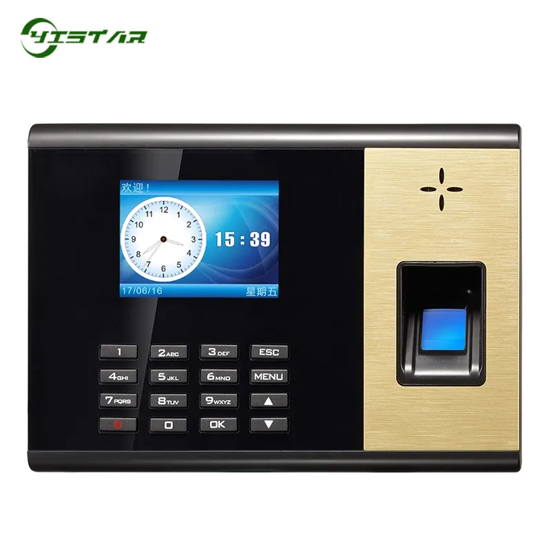 Fingerprint Time Attendance Terminal USB Time Clock Linux System YS52 Fingerprint Employee Attendance Machine