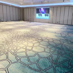 Thảm Moquette 5 Sao Khách Sạn Thảm Phòng Khiêu Vũ <span class=keywords><strong>Broadloom</strong></span> Karpet Bulu Tapis Cho Phòng Tiệc Và Phòng Khách - Product Image 2