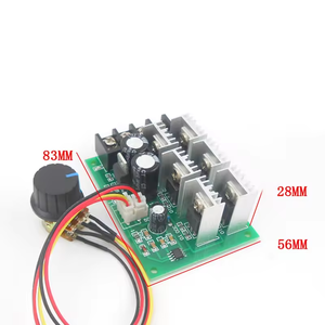 12V 24V 36V 48V PWM DC Controlador de velocidad del motor 2000W 40A DC Controlador de velocidad de alta potencia - Product Image 5
